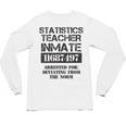 Halloween Statistics Teacher Prisoner Costume Unisex Long Sleeve T-Shirt, trending gift Halloween Statistics Teacher Prisoner Costume Unisex Long Sleeve T-Shirt, trending gift