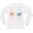 Happy Fri Yay Teacher Friday Saying Unisex Long Sleeve T-Shirt, trending gift