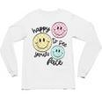 Happy To See Your Face Smile Face Teacher Back To School Unisex Long Sleeve T-Shirt, trending gift Happy To See Your Face Smile Face Teacher Back To School Unisex Long Sleeve T-Shirt, trending gift