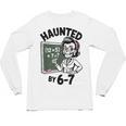 Haunted 67 Skeleton Math Teacher Halloween Costume Math Pun Unisex Long Sleeve T-Shirt, trending gift Haunted 67 Skeleton Math Teacher Halloween Costume Math Pun Unisex Long Sleeve T-Shirt, trending gift