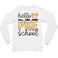 Hello Pre-K Preschool Back To School First Day Teacher Kids Unisex Long Sleeve T-Shirt, trending gift Hello Pre-K Preschool Back To School First Day Teacher Kids Unisex Long Sleeve T-Shirt, trending gift