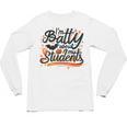 I'm Batty About My Students Watercolor Bat Teacher Halloween Unisex Long Sleeve T-Shirt, trending gift