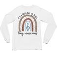 Its A Good Day To Teach Tiny Musicians Music Teacher Rainbow Unisex Long Sleeve T-Shirt, trending gift