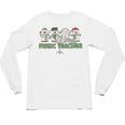 Music Teacher Christmas Holiday Wnter Music Instructor Unisex Long Sleeve T-Shirt, trending gift Music Teacher Christmas Holiday Wnter Music Instructor Unisex Long Sleeve T-Shirt, trending gift