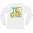 Neon Retro Teacher Cute Teacher Team New Teacher Back To Sch Unisex Long Sleeve T-Shirt, trending gift