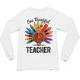 One Thankful Teacher Thanksgiving TurkeyCute Pencil Unisex Long Sleeve T-Shirt, trending gift One Thankful Teacher Thanksgiving TurkeyCute Pencil Unisex Long Sleeve T-Shirt, trending gift
