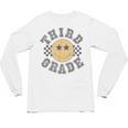 Retro Third Grade Teacher Student 1st Day Back To School Unisex Long Sleeve T-Shirt, trending gift