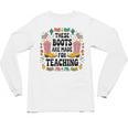 These Boots Are Made Teaching Western Cowboy Teacher Unisex Long Sleeve T-Shirt, trending gift