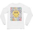 Second Grade Teachers Boys Girls Smile Face 2nd Grade Team Unisex Long Sleeve T-Shirt, trending gift Second Grade Teachers Boys Girls Smile Face 2nd Grade Team Unisex Long Sleeve T-Shirt, trending gift