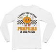 I Teach The Cutest Pumpkins In The Patch Groovy Teacher Fall Unisex Long Sleeve T-Shirt, trending gift