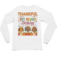 Teach Thanksgiving Teacher Thankful For My 1st Grade Turkeys Unisex Long Sleeve T-Shirt, trending gift