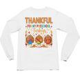 Teach Thanksgiving Teacher Thankful For My Preschool Turkeys Unisex Long Sleeve T-Shirt, trending gift