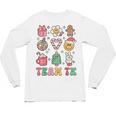 Team TK Teacher Christmas Groovy Smile Face Girl Boy Kid TK Unisex Long Sleeve T-Shirt, trending gift Team TK Teacher Christmas Groovy Smile Face Girl Boy Kid TK Unisex Long Sleeve T-Shirt, trending gift