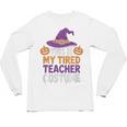 This Is My Tired Teacher Costume Halloween Premium Tri-Blend Unisex Long Sleeve T-Shirt, trending gift This Is My Tired Teacher Costume Halloween Premium Tri-Blend Unisex Long Sleeve T-Shirt, trending gift