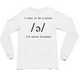 I Want To Be A Schwa It's Never Stressed Reading Teacher For Men Girls Kids Unisex Long Sleeve T-Shirt, trending gift I Want To Be A Schwa It's Never Stressed Reading Teacher For Men Girls Kids Unisex Long Sleeve T-Shirt, trending gift