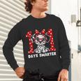 100 Days Smarter 101st Day School Dalmatian Dog Teacher Kids Unisex Long Sleeve T-Shirt, gift for family, gift for coworker