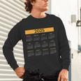 2025 Calendar For Planners Teachers Offices Months Unisex Long Sleeve T-Shirt, gift for family, gift for coworker 2025 Calendar For Planners Teachers Offices Months Unisex Long Sleeve T-Shirt, gift for family, gift for coworker