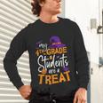 My 4th Grade Students Are a Treat Teacher Halloween Witch For Men Women Kids Unisex Long Sleeve T-Shirt, gift for family, gift for coworker My 4th Grade Students Are a Treat Teacher Halloween Witch For Men Women Kids Unisex Long Sleeve T-Shirt, gift for family, gift for coworker