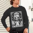 Artist Tarot Card Skeleton Painter Art Teacher Witchy Unisex Long Sleeve T-Shirt, gift for family, gift for coworker Artist Tarot Card Skeleton Painter Art Teacher Witchy Unisex Long Sleeve T-Shirt, gift for family, gift for coworker
