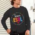 Back To School Teachers Crew Students Team ESOL Teacher Unisex Long Sleeve T-Shirt, gift for family, gift for coworker Back To School Teachers Crew Students Team ESOL Teacher Unisex Long Sleeve T-Shirt, gift for family, gift for coworker
