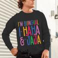 I Am Bilingual I Haha And Jaja Latina Latino Spanish Teacher Unisex Long Sleeve T-Shirt, gift for family, gift for coworker