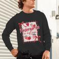 Bow Strawberry Kindergarten Is My Jam Teacher Kinder Team Unisex Long Sleeve T-Shirt, gift for family, gift for coworker