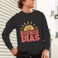 Buenos Dias Spanish Teacher Appreciation Back To School Unisex Long Sleeve T-Shirt, gift for family, gift for coworker
