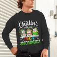 Chillin With My Pre-K Snowmies Christmas Teacher Xmas Unisex Long Sleeve T-Shirt, gift for family, gift for coworker Chillin With My Pre-K Snowmies Christmas Teacher Xmas Unisex Long Sleeve T-Shirt, gift for family, gift for coworker