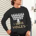 Choir Teacher Shirt I Hear Voices Chorister Tee Unisex Long Sleeve T-Shirt, gift for family, gift for coworker