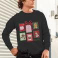 Christmas Teacher Stamps Unisex Long Sleeve T-Shirt, gift for family, gift for coworker Christmas Teacher Stamps Unisex Long Sleeve T-Shirt, gift for family, gift for coworker