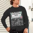 Composition Book Notebook Teachers Matching Group Halloween Unisex Long Sleeve T-Shirt, gift for family, gift for coworker Composition Book Notebook Teachers Matching Group Halloween Unisex Long Sleeve T-Shirt, gift for family, gift for coworker