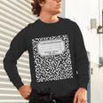 Composition Notebook Matching Group Halloween Teachers Unisex Long Sleeve T-Shirt, gift for family, gift for coworker Composition Notebook Matching Group Halloween Teachers Unisex Long Sleeve T-Shirt, gift for family, gift for coworker