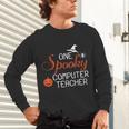 Computer Teacher Halloween Spooky Men Women Kids Unisex Long Sleeve T-Shirt, gift for family, gift for coworker Computer Teacher Halloween Spooky Men Women Kids Unisex Long Sleeve T-Shirt, gift for family, gift for coworker