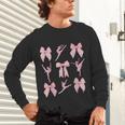 Coquette Bow Ballet Dance Teacher Coquette Women Dancing Unisex Long Sleeve T-Shirt, gift for family, gift for coworker