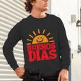 Cute Bilingual Spanish Teacher Buenos Dias Sunshine Unisex Long Sleeve T-Shirt, gift for family, gift for coworker
