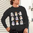 Cute Ghost Reading Books Teacher Halloween Reading Men Women Kids Unisex Long Sleeve T-Shirt, gift for family, gift for coworker Cute Ghost Reading Books Teacher Halloween Reading Men Women Kids Unisex Long Sleeve T-Shirt, gift for family, gift for coworker
