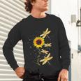 Dragonfly Sunflower Teacher Growth Mindset Choose To Shine Unisex Long Sleeve T-Shirt, gift for family, gift for coworker