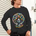 Education Is Freedom History Month Teacher Books Afro Unisex Long Sleeve T-Shirt, gift for family, gift for coworker