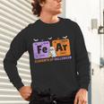 Elements Of Halloween Fear Periodically Chemistry Teacher Unisex Long Sleeve T-Shirt, gift for family, gift for coworker Elements Of Halloween Fear Periodically Chemistry Teacher Unisex Long Sleeve T-Shirt, gift for family, gift for coworker