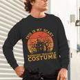 English Teacher Matching This Is My Scary Halloween Costume Unisex Long Sleeve T-Shirt, gift for family, gift for coworker English Teacher Matching This Is My Scary Halloween Costume Unisex Long Sleeve T-Shirt, gift for family, gift for coworker