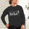 Fa La 8 Shirt Math Teacher Christmas Unisex Long Sleeve T-Shirt, gift for family, gift for coworker