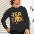 Fall Teacher Pumpkin Coquette Bow Autumn Classroom Unisex Long Sleeve T-Shirt, gift for family, gift for coworker Fall Teacher Pumpkin Coquette Bow Autumn Classroom Unisex Long Sleeve T-Shirt, gift for family, gift for coworker