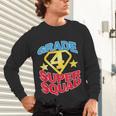 Grade 4 Super Squad Superhero Teacher Team Unisex Long Sleeve T-Shirt, gift for family, gift for coworker Grade 4 Super Squad Superhero Teacher Team Unisex Long Sleeve T-Shirt, gift for family, gift for coworker