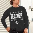 Greatest Teacher Of All Time Teachers Day 1 Teacher Goat Unisex Long Sleeve T-Shirt, gift for family, gift for coworker Greatest Teacher Of All Time Teachers Day 1 Teacher Goat Unisex Long Sleeve T-Shirt, gift for family, gift for coworker