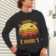 Halloween Costume Teacher Love Brains Zombie Unisex Long Sleeve T-Shirt, gift for family, gift for coworker Halloween Costume Teacher Love Brains Zombie Unisex Long Sleeve T-Shirt, gift for family, gift for coworker