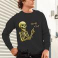 Halloween Teacher Six Seven 6 7 Skeleton Spooky Costume Unisex Long Sleeve T-Shirt, gift for family, gift for coworker Halloween Teacher Six Seven 6 7 Skeleton Spooky Costume Unisex Long Sleeve T-Shirt, gift for family, gift for coworker