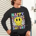 Happy Dot Day Shirts Teacher Student Girls Kids Smile Face Unisex Long Sleeve T-Shirt, gift for family, gift for coworker Happy Dot Day Shirts Teacher Student Girls Kids Smile Face Unisex Long Sleeve T-Shirt, gift for family, gift for coworker