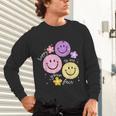 Happy To See Your Face Teacher Flower Back To School Unisex Long Sleeve T-Shirt, gift for family, gift for coworker