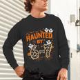 Haunted By 6-7 Halloween Math Teacher Joke Unisex Long Sleeve T-Shirt, gift for family, gift for coworker Haunted By 6-7 Halloween Math Teacher Joke Unisex Long Sleeve T-Shirt, gift for family, gift for coworker
