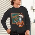 Haunted By 6-7 Six Seven 67 Math Teacher Halloween Skeleton Unisex Long Sleeve T-Shirt, gift for family, gift for coworker